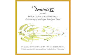 A graphic that says dominio 4 presents Sounds of Unknowing.