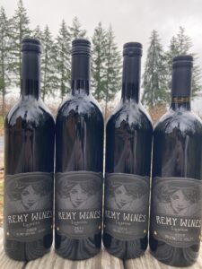 4 bottles of Remy wines